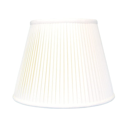 Royal Designs, Inc. Deep Empire Side Pleated Basic Lamp Shade, BS-729-20WH, 1...