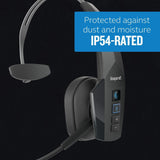 BlueParrott B350-XT Noise Cancelling Bluetooth Headset – Over The Head, Black