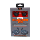 WALKER'S Silencer 2.0 Rechargeable Wireless Electronic Sound Suppression Hear...