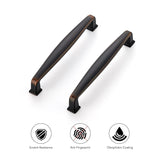 Ravinte 20 Pack Solid 5 Inch Kitchen Cabinet Handles Oil Rubbed Bronze Cabine...