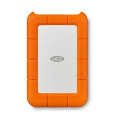 LaCie Rugged Mini 2TB External Hard Drive Portable HDD - USB 3.0/ 2TB, orange