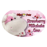 Pillow Pets 30&#8221; Jumboz Sweet Scented Strawberry Milkshake Cow Stuffed Anim