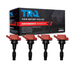 TRQ Premium High Performance Engine Ignition Coil Kit Set of 4 for Hyundai Ki...