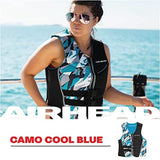 AIRHEAD Men's Camo Cool Neolite Kwik-Dry Life Jacket, Coast Guard Approved