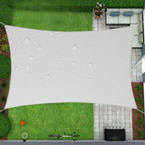 Coarbor 10'x13' Waterproof Sun Shade Sail Rectangle Canopy Shade Cover for Pa...