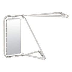 RETRAC 605071 Custom West Coast Mirror Assembly, Stainless Steel