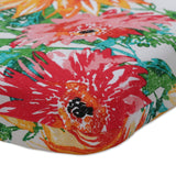 Pillow Perfect Bright Floral Indoor/Outdoor 1 Piece Split Back Chair Cushion ...