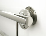24&#8221; Designer Newport Wall Mount Bathroom Shower Grab Bar with Towel Bar, P