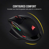 Corsair Dark Core RGB Pro, Wireless FPS/MOBA Gaming optical Mouse with SLIPST...