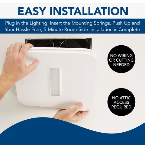 Broan-NuTone FG1000VVS SurfaceShield Antibacterial LED Replacement Upgrade Gr...