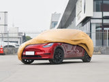 Heavy Duty Outdoor Car Cover Custom Fit for Tesla Model Y,Windproof All Weath...