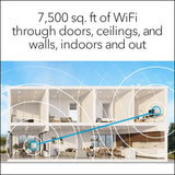 NETGEAR Orbi Whole Home Tri-band Mesh WiFi 6 System (RBK753) &#8211; Router with