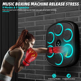 New Smart Music Boxing Machine with Boxing Gloves, Bluetooth Training Machine...