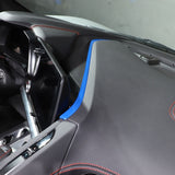 TOYCIDFG Car Dashboard Side Frame Cover Trim Strips for C8 Corvette Stingray ...