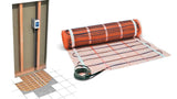 SunTouch TapeMat Electric Under Floor Heating Mat with 1/8" Thick Cable, Open...