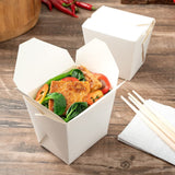 Restaurantware Bio Tek 16 Ounce Noodle Take Out Boxes 200 Disposable Food To ...