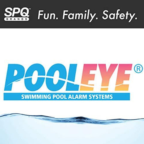 PoolEye Immersion Mountable Pool Alarm Compatible with Inground & Multicolor