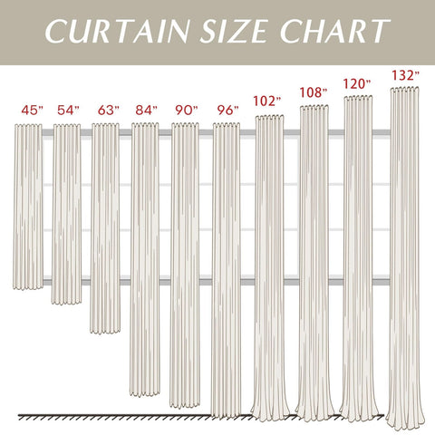 SHINELAND White 120 Inch Tall Curtains for Living Room Linen Pinch Pleated wi...