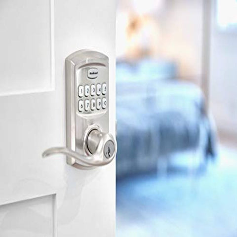 Kwikset 99170-001 SmartCode 917 Keypad Keyless Entry Traditional Satin Nickel