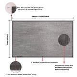 Tentproinc RV Awning Sun Shade Screen 8' X 13' 3'' (Fit for 14' Awning) Mesh ...