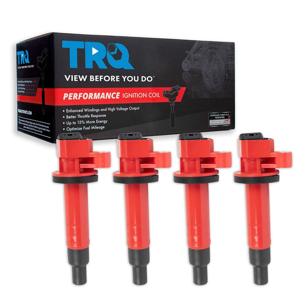 TRQ Ignition Coil Set Compatible with 1999-2002 Chevrolet Prizm 2003-2008 Pon...