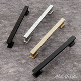 Alzassbg 15 Pack Matt Gold Cabinet Pulls, 6-1/4 Inch(160mm) Hole Centers Cabi...