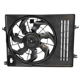 TRQ Radiator Cooling Fan Assembly Compatible with 2010-2015 Hyundai Tucson 20...