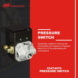 Ingersoll-Rand 23474570 Pressure Switch for Two Stage Compressor