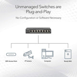 NETGEAR 16-Port Gigabit Ethernet Unmanaged PoE Switch (GS516PP) - with 16 x P...