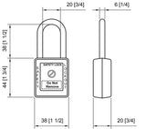 Lockout Tagout Locks, Safety Padlock, Keyed Differently Loto Safety Padlocks ...