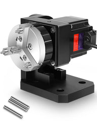 FAHKNS D69 Chuck Rotary Axis, Rotary Chuck for Laser Marking Machine and Fibe...