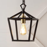 JONATHAN Y JYL7618C Pagoda 8" 1-Light Vintage Farmhouse Iron Chain Pagoda LED...