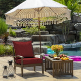 Arden Selections Outdoor Deep Seat Set, 24 x 24, Rain-Proof, Fade Resistant, ...