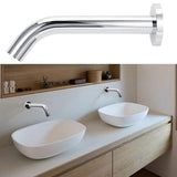 Fdit G1/2in Wall Mount Automatic Faucet with Automatic Sensing Induction Sens...