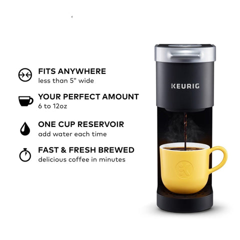 Keurig K-Mini Single Serve Coffee Maker, Black