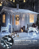 159 FT Christmas Lights Outdoor, 1458 LED Waterproof Outside Christmas Lights...