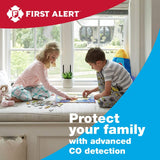 FIRST ALERT Plug-In Carbon Monoxide Detector, 3 Count (Pack of 1), CO600 , Wh...