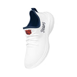 FOCO Women's NFL Team Logo Athletic Shoes Sneakers Chicago Bears 8 White