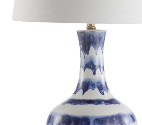 JONATHAN Y JYL3054B Tucker 30.5" Ceramic/Metal LED Table Lamp Contemporary Tr...