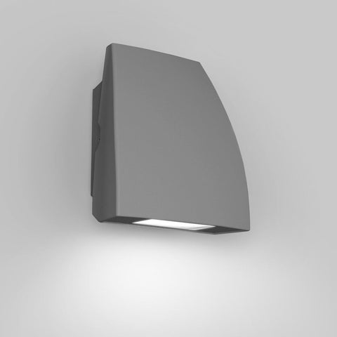 WAC Lighting, Endurance Fin 35W LED Outdoor Wall Light 3000K in Graphite