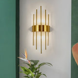 WABON Modern Crystal Wall Lamp Gold Wall Sconce Crystal Wall Light Fixtures f...