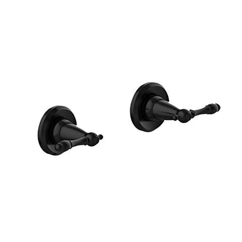 Design House 595686 Oakmont Classic Bath and Shower Trim with Matte Black