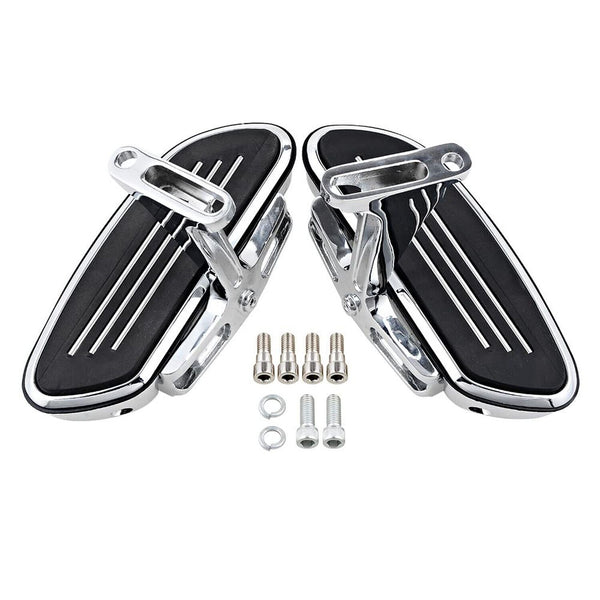 Chrome Streamliner Passenger Footboard Floor Board Mount Kit Compatible with ...