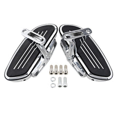Chrome Streamliner Passenger Footboard Floor Board Mount Kit Compatible with ...
