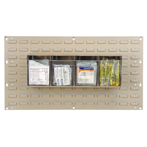 Akro-Mils 06703 TiltView Horizontal Plastic Organizer Storage System Cabinet ...