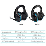 Logitech G935 Wireless DTS:X 7.1 Surround Sound LIGHTSYNC RGB PC Gaming Heads...