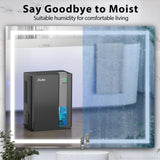 FreAire Dehumidifier for Home, Auto Shut Off | Quiet | 88 OZ Water Tank, (up ...