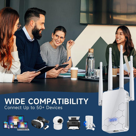 Powerful WiFi Extender Signal Booster Repeater