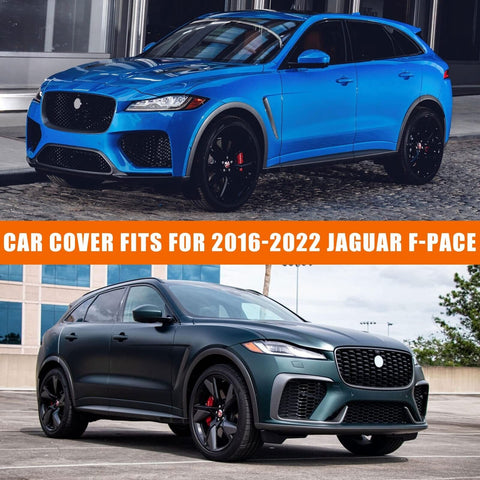 Waterproof Car Covers Replace for 2016-2024 Jaguar F-PACE, 6 Layers All Weath...
