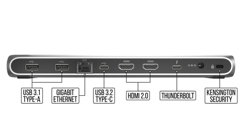 Corsair TBT100 Thunderbolt&#8482; 3 Dock &#8211; 85W charging, Dual 4k 60Hz Supp